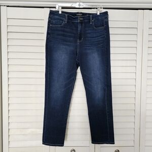 Liverpool Los Angeles Girlfriend Jeans Size 16 Medium Wash 30 Inch Inseam